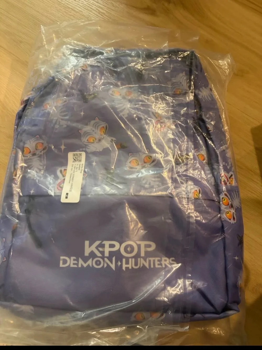 NWT KPop Demon Hunters Derpy Tiger Backpack